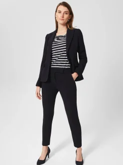 Store Hobbs Petite Mia Trousers Navy