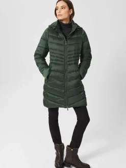 Best Sale Hobbs Petite Nessie Puffer Rich Sage Green