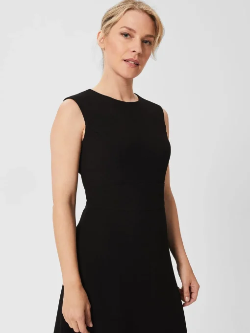 Shop Hobbs Petite Ophelia Dress Black