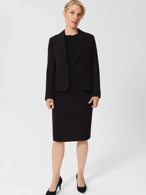 Best Hobbs Petite Ophelia Skirt Black
