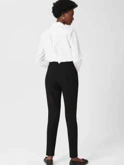 Best Hobbs Petite Ophelia Slim Trousers With Stretch Black