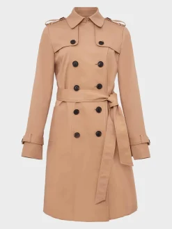 Cheap Hobbs Petite Saskia Trench Tan