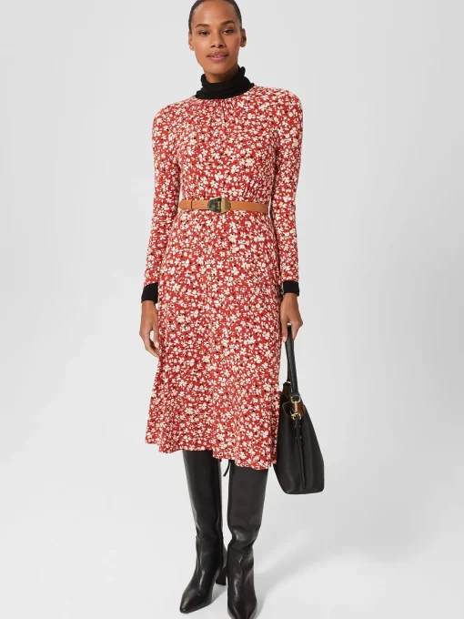 Store Hobbs Petite Sian Dress Sienna Multi
