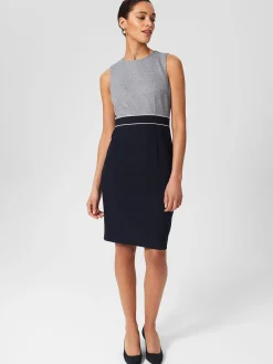 Best Hobbs Petite Steph Dress Navy Multi