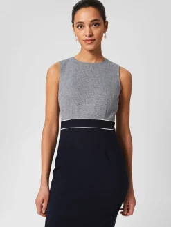 Best Hobbs Petite Steph Dress Navy Multi