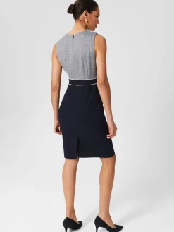 Best Hobbs Petite Steph Dress Navy Multi
