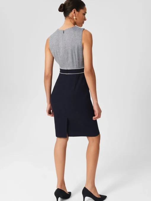 Best Hobbs Petite Steph Dress Navy Multi