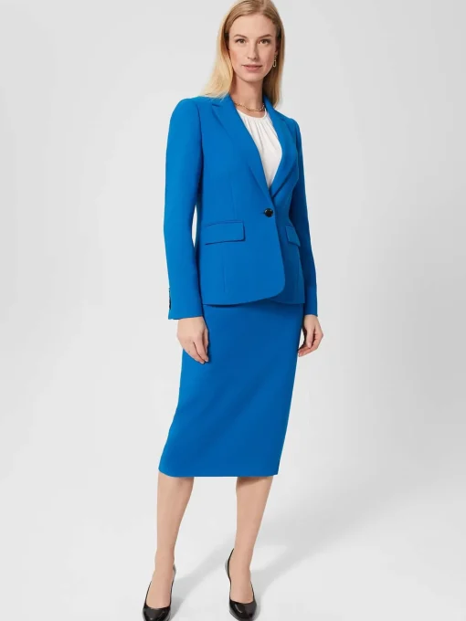 Cheap Hobbs Petite Suki Jacket Imperial Blue
