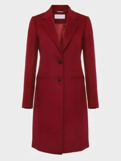 Best Sale Hobbs Petite Tilda Coat Rhubarb Red