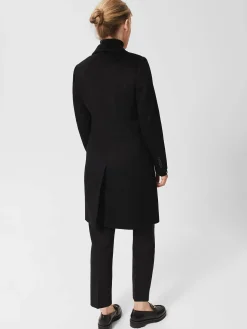 Sale Hobbs Petite Tilda Wool Coat Black