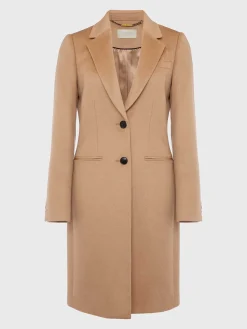 Shop Hobbs Petite Tilda Wool Coat Camel