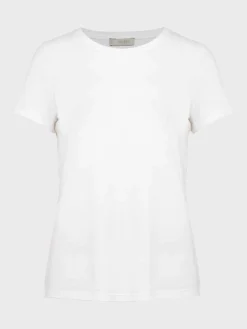 Cheap Hobbs Pixie Cotton T-Shirt White