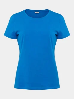 Sale Hobbs Pixie Cotton T-Shirt Imperial Blue