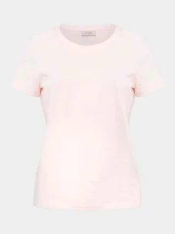 Best Sale Hobbs Pixie Cotton T-Shirt Warm Pink