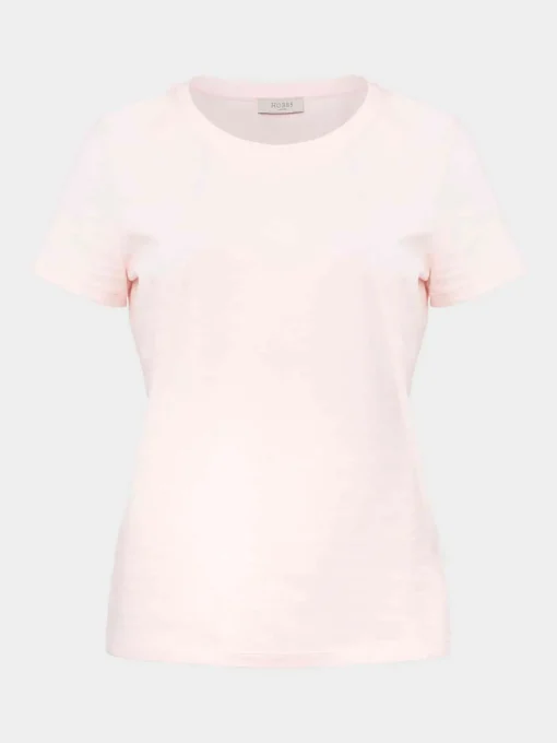 Best Sale Hobbs Pixie Cotton T-Shirt Warm Pink