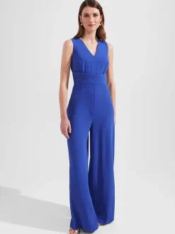 Cheap Hobbs Priscilla Jumpsuit Cobalt Blue