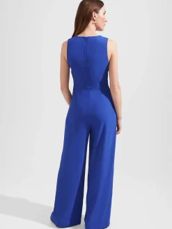 Cheap Hobbs Priscilla Jumpsuit Cobalt Blue