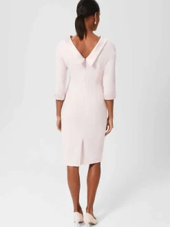 Fashion Hobbs Rhianne Shift Dress Pale Pink