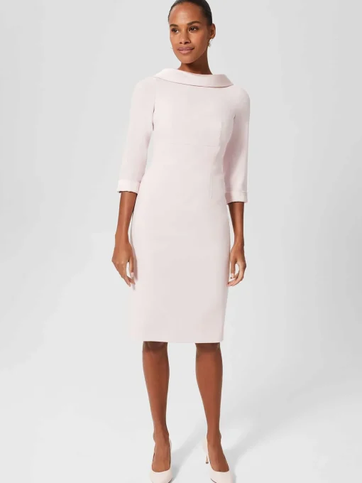 Fashion Hobbs Rhianne Shift Dress Pale Pink