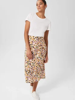 Cheap Hobbs Rhiannon Skirt Ivory Multi