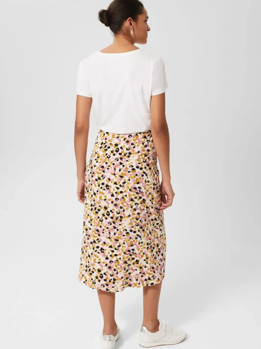 Cheap Hobbs Rhiannon Skirt Ivory Multi