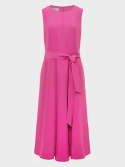Outlet Hobbs Rory Dress Fuchsia Pink