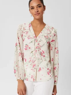 Best Hobbs Rosana Floral Top Ivory Multi