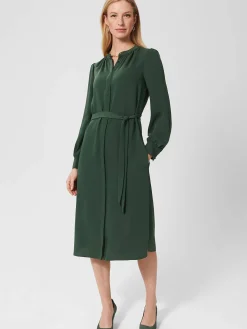 Outlet Hobbs Rue Dress Rich Sage Green