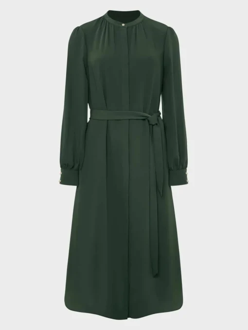 Outlet Hobbs Rue Dress Rich Sage Green