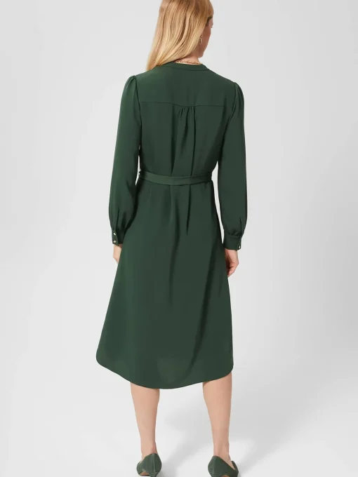 Outlet Hobbs Rue Dress Rich Sage Green