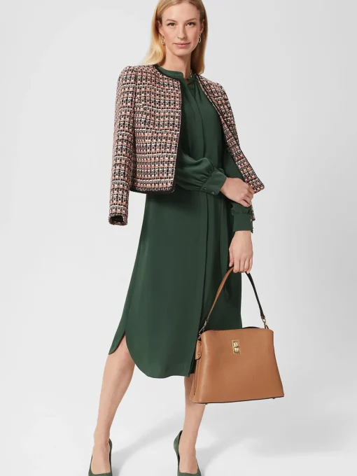 Outlet Hobbs Rue Dress Rich Sage Green