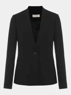 Shop Hobbs Safia Wool Blend Jacket Black