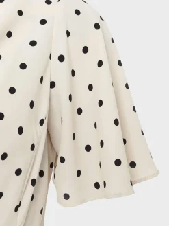 Outlet Hobbs Sandon Dress Ivory Black