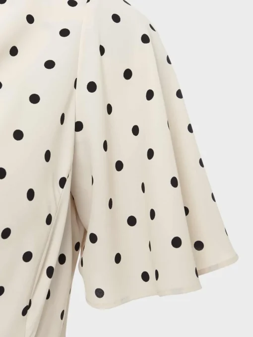 Outlet Hobbs Sandon Dress Ivory Black