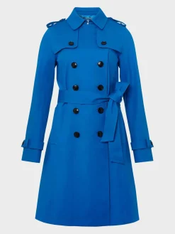 Cheap Hobbs Saskia Trench Imperial Blue