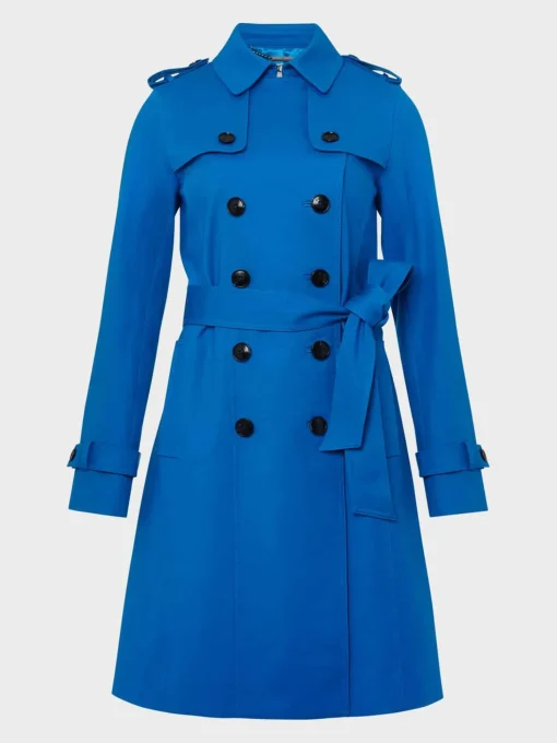 Cheap Hobbs Saskia Trench Imperial Blue