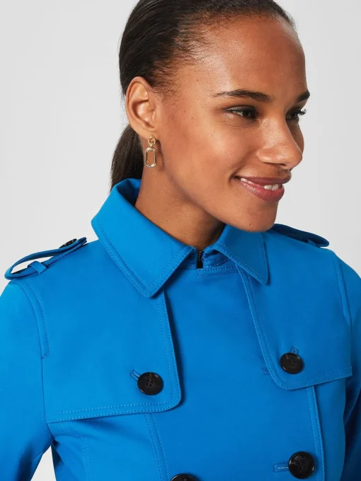 Cheap Hobbs Saskia Trench Imperial Blue