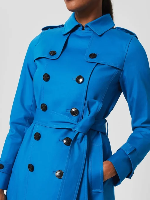 Cheap Hobbs Saskia Trench Imperial Blue