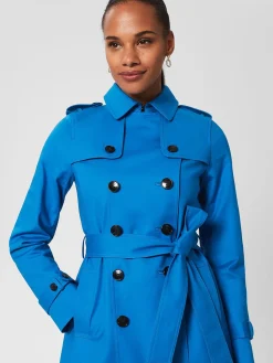 Cheap Hobbs Saskia Trench Imperial Blue