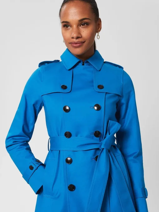 Cheap Hobbs Saskia Trench Imperial Blue