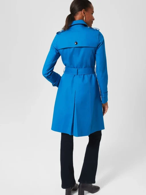 Cheap Hobbs Saskia Trench Imperial Blue