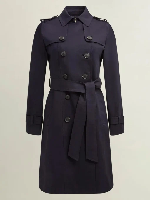 Cheap Hobbs Saskia Trench Navy