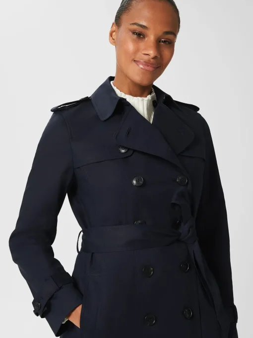 Cheap Hobbs Saskia Trench Navy