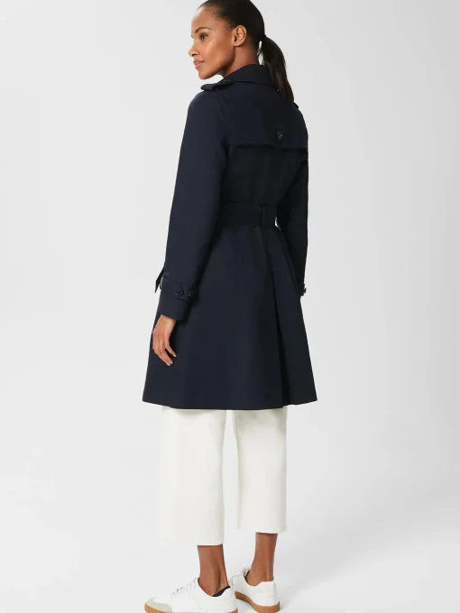 Cheap Hobbs Saskia Trench Navy