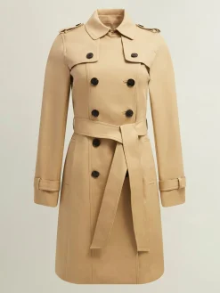 Hot Hobbs Saskia Water Resist Trench Coat Tan