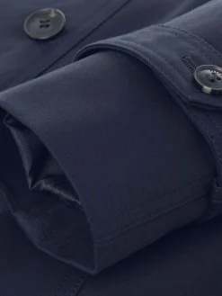 Shop Hobbs Saskia Water Resistant Trench Coat Navy