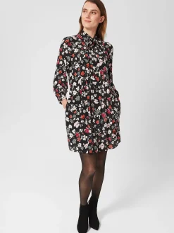 Cheap Hobbs Seren Dress Black Multi