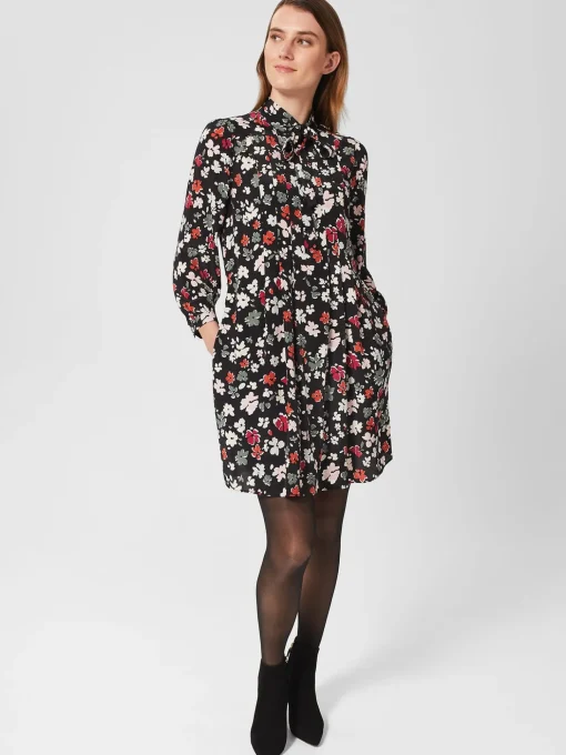 Cheap Hobbs Seren Dress Black Multi