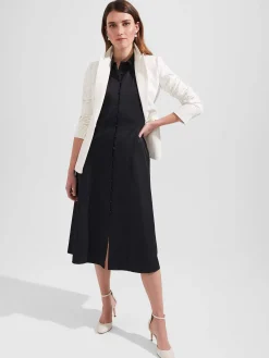 Clearance Hobbs Sherry Blazer Ivory Grey