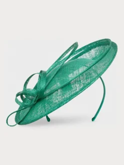 Cheap Hobbs Shona Fascinator Green